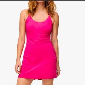 Outdoor Voice Pink Exercise Dress - Size Medium - worn once like new